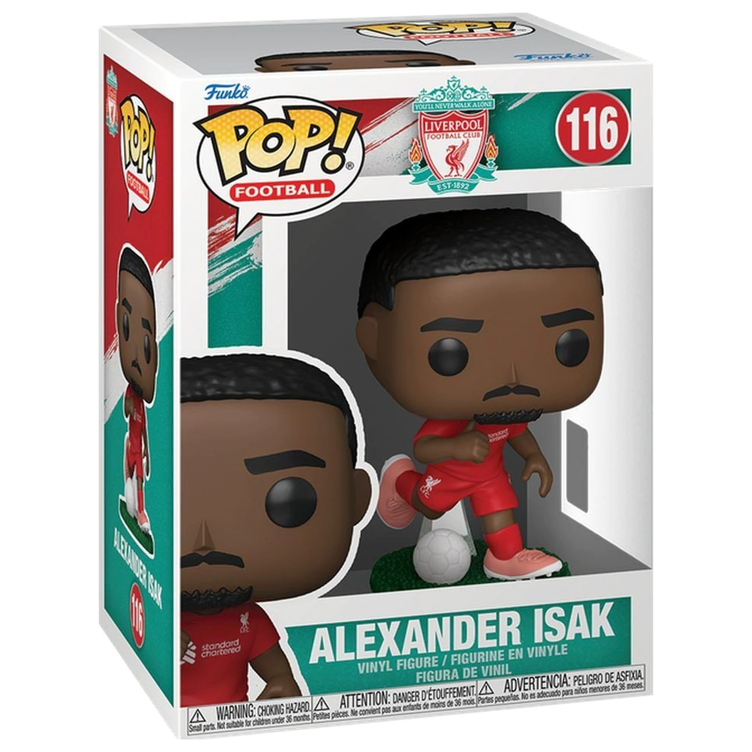 Funko POP Figur Liverpool Alexander Isak Produktfoto