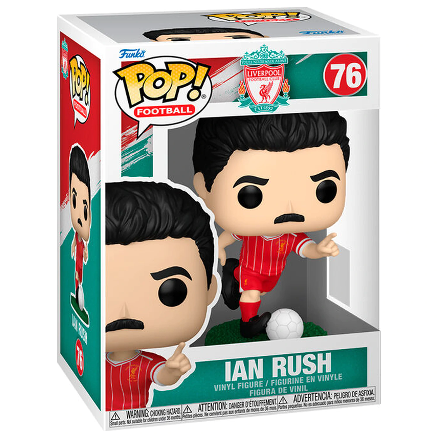 Funko POP Figur Liverpool Ian Rush Produktfoto