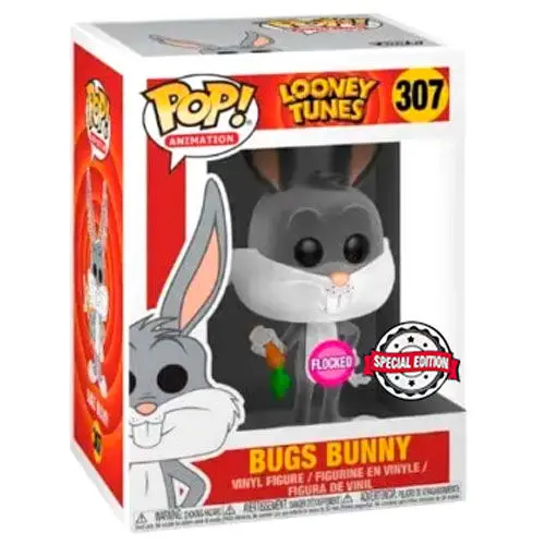 POP Figur Looney Tunes Bugs Bunny Flocked Exclusive Produktfoto