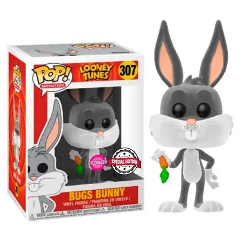 POP Figur Looney Tunes Bugs Bunny Flocked Exclusive termékfotó