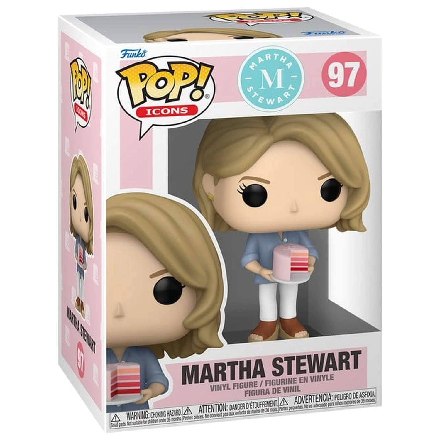Funko POP! Figur Martha Stewart (with Cake) 9 cm Produktfoto