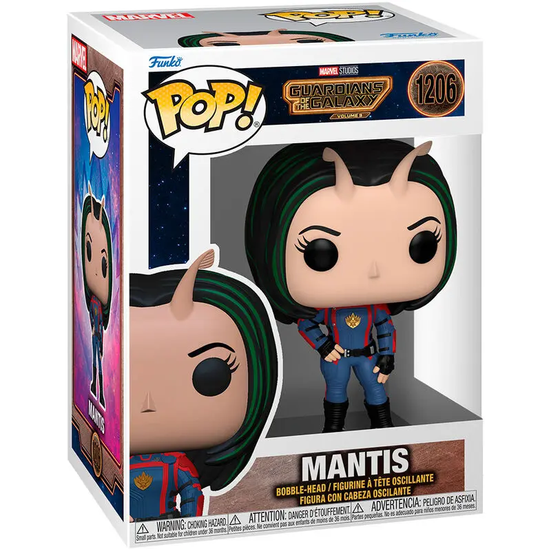 Guardians of the Galaxy Vol. 3 POP! Vinyl Figur Mantis 9 cm termékfotó