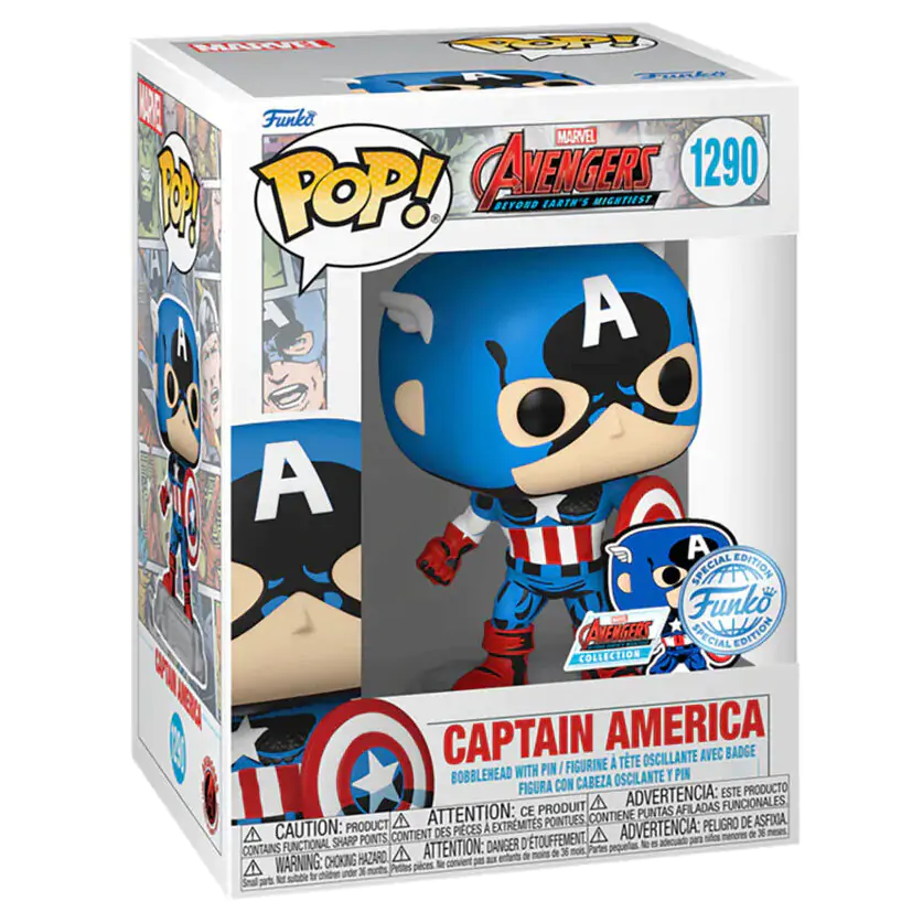POP Figur Marvel Avengers Captain America Exclusive termékfotó