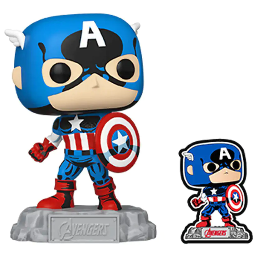 POP Figur Marvel Avengers Captain America Exclusive termékfotó