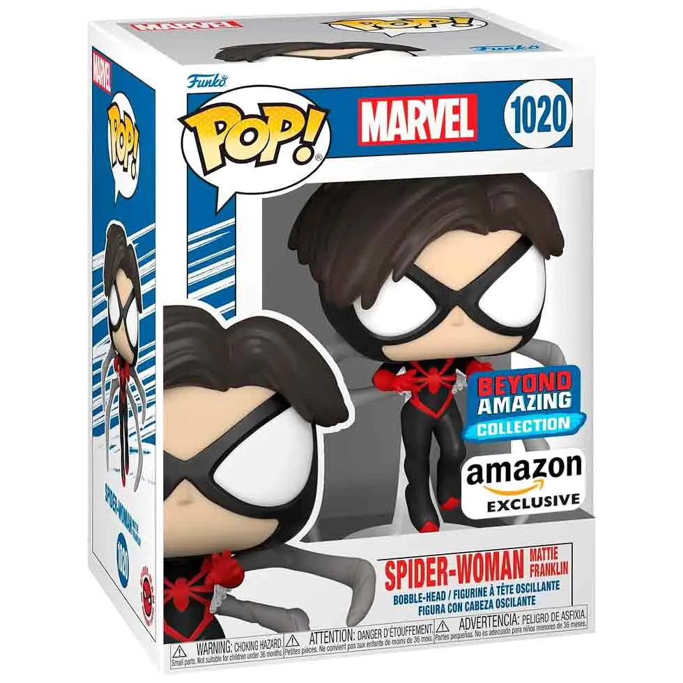 Funko POP Figur Marvel Beyond Amazing Spider-Woman Mattie Franklin Exclusive termékfotó