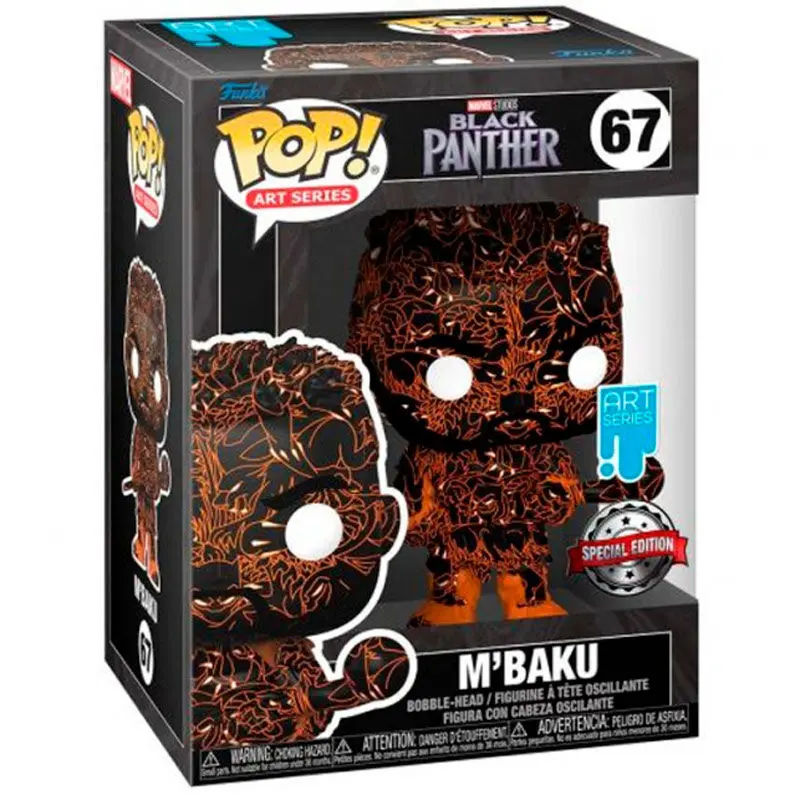 Black Panther Legacy POP! Artist Series Vinyl Figur M'Baku 9 cm termékfotó