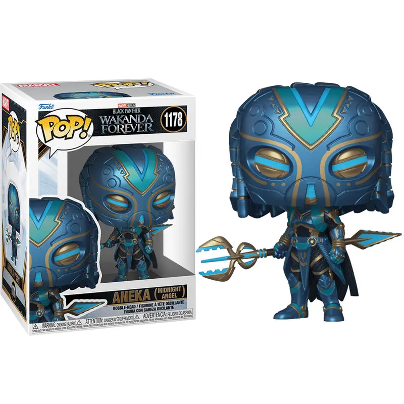 Black Panther: Wakanda Forever POP! Marvel Vinyl Figur Aneka (Midnight Angel) 9 cm Produktfoto