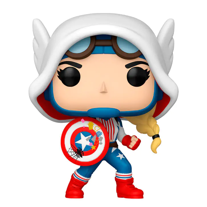 Funko POP Figur Marvel Cap-Gwen Produktfoto