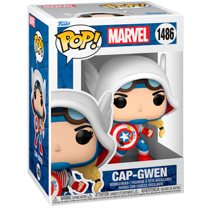 Funko POP Figur Marvel Cap-Gwen Produktfoto