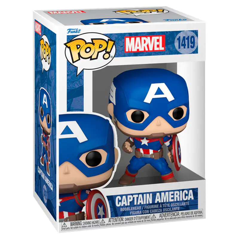 Funko POP Figur Marvel Captain America Classics termékfotó