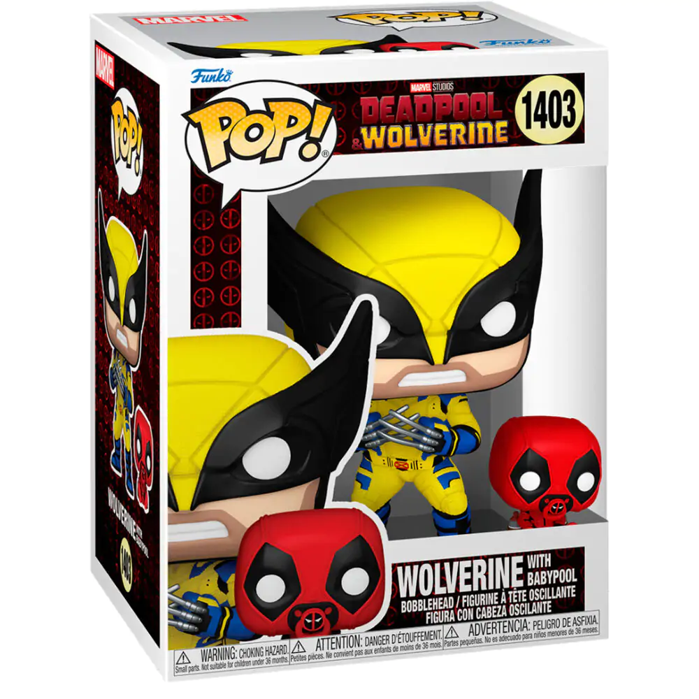 Funko POP Figur Marvel Deadpool & Wolverine - Wolverine with Babypool termékfotó