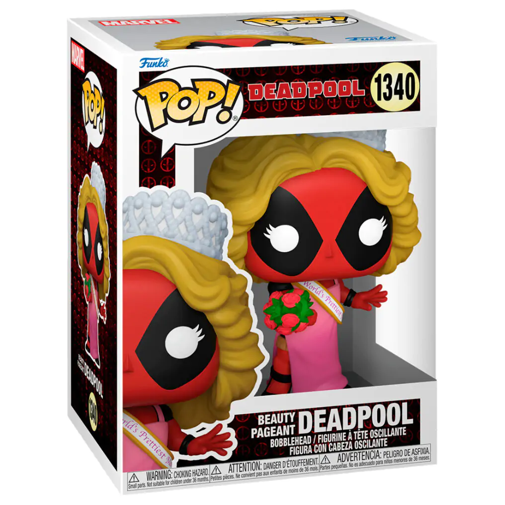 POP Figur Marvel Deadpool - Deadpool Beauty Pageant termékfotó