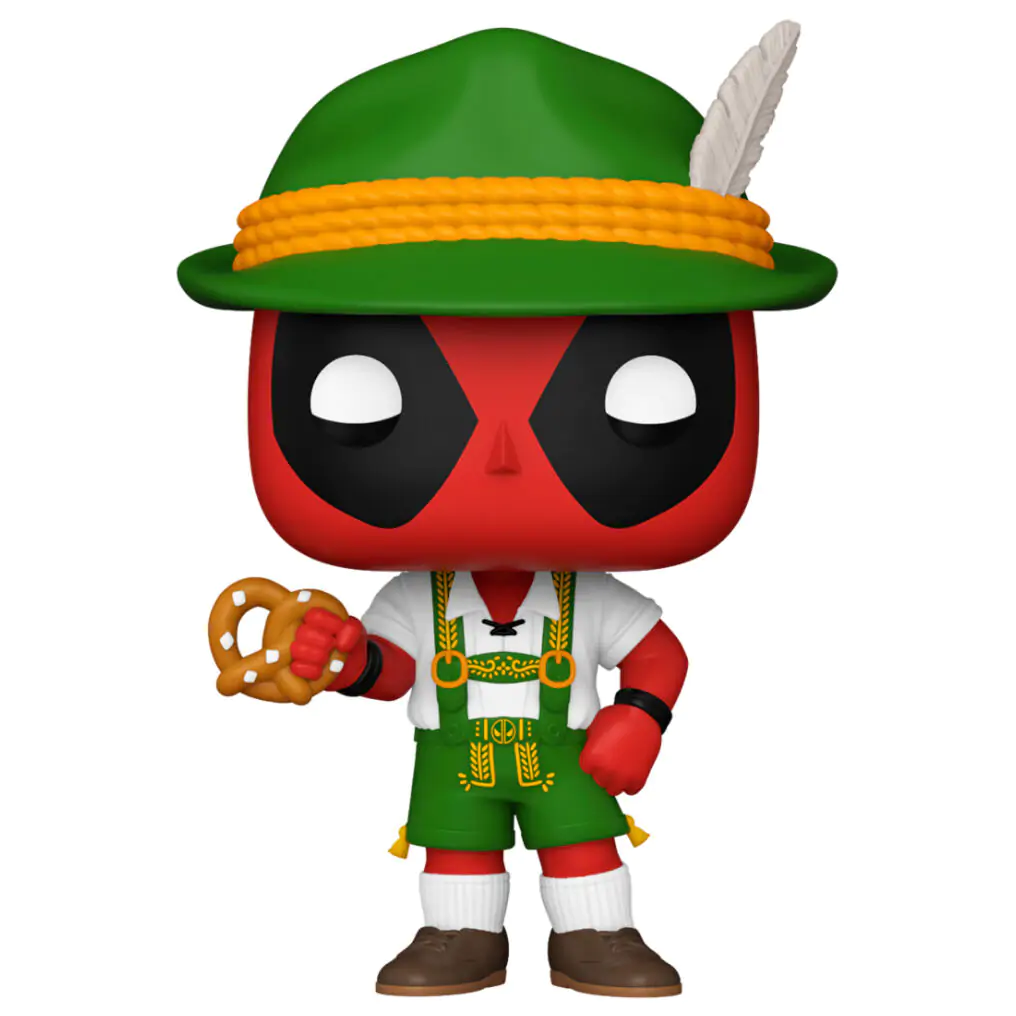 POP Figur Marvel Deadpool - Deadpool Lederhosen termékfotó