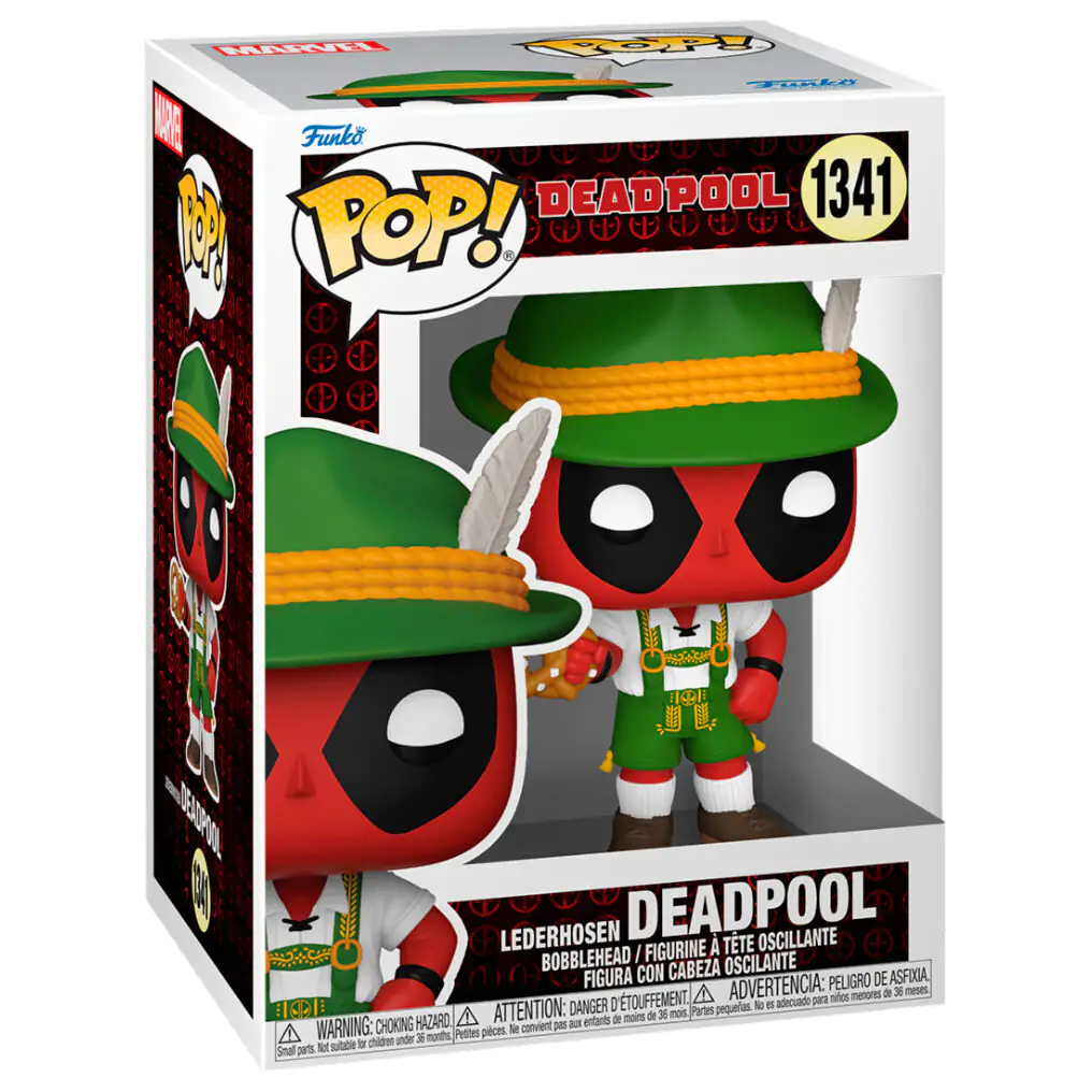 POP Figur Marvel Deadpool - Deadpool Lederhosen termékfotó