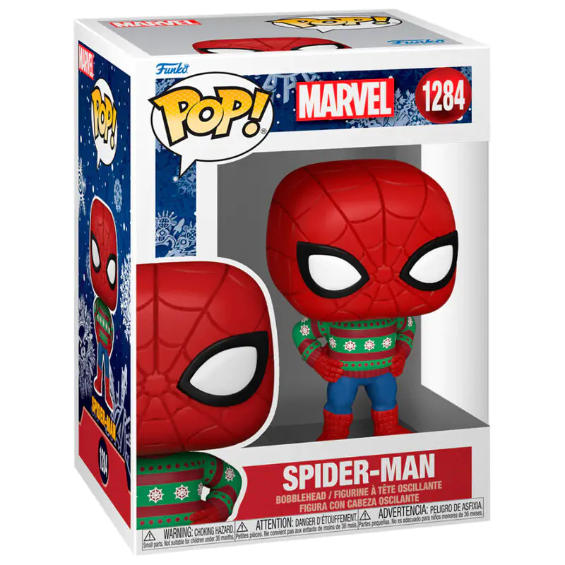 POP Figur Marvel Holiday Spiderman termékfotó