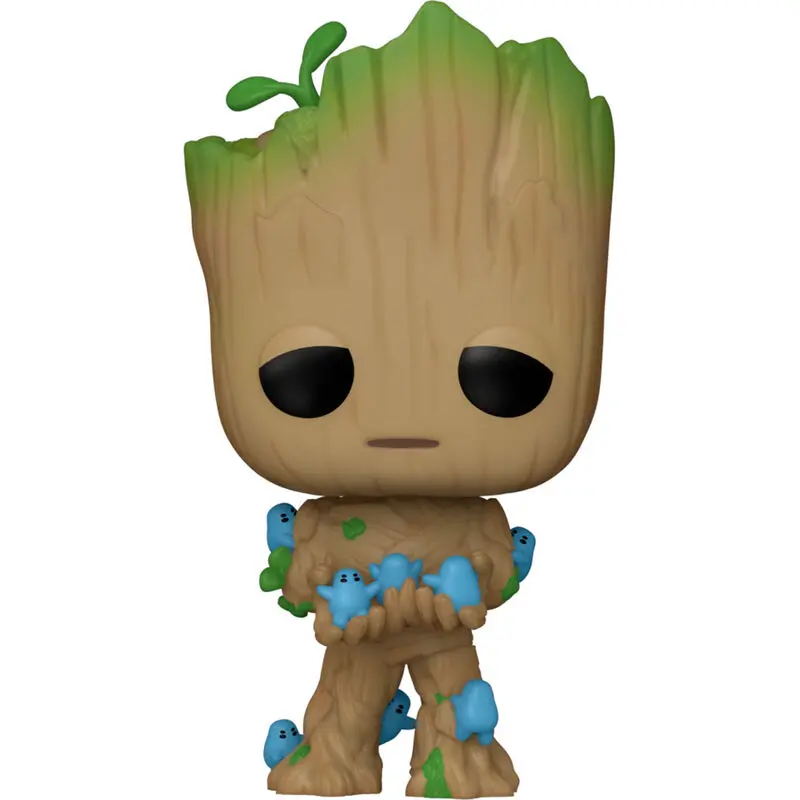 Ich bin Groot POP! Vinyl Figur Groot w/ Grunds 9 cm termékfotó