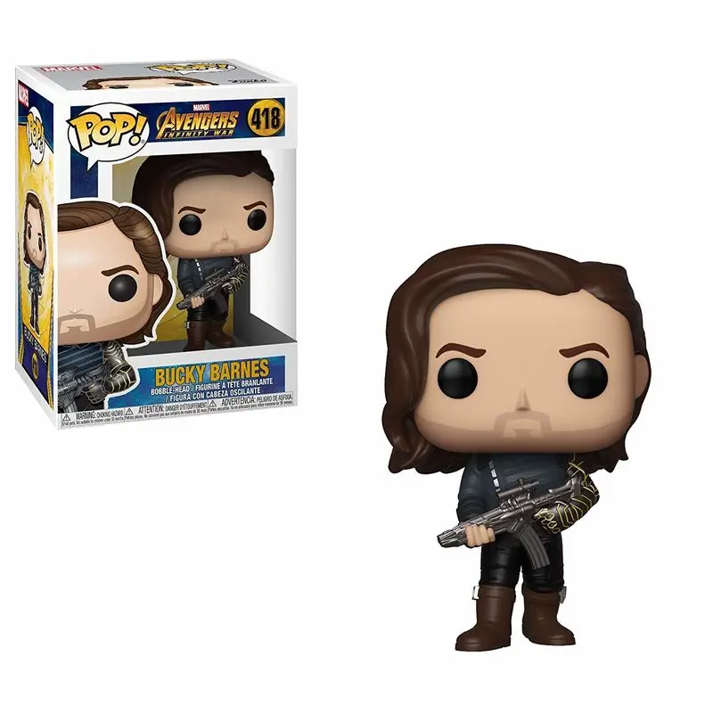Avengers Infinity War POP! Movies Vinyl Figur Bucky 9 cm Produktfoto