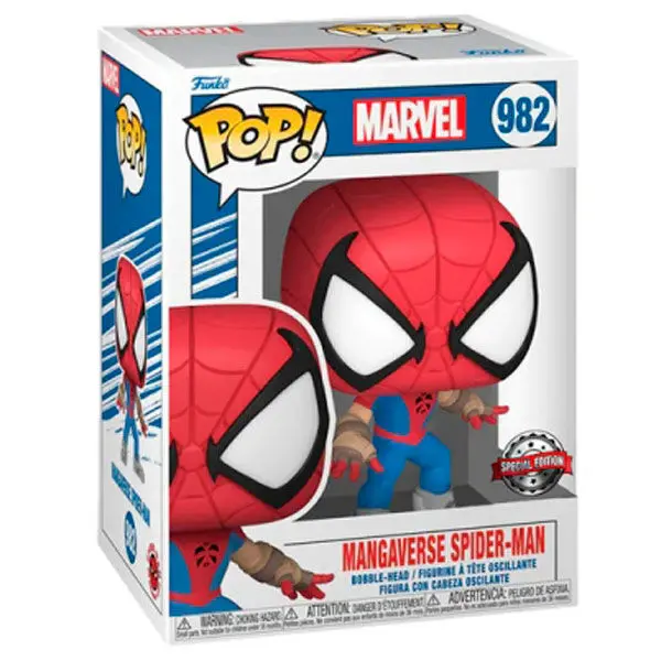 Marvel POP! Vinyl Figur Mangaverse Spider-Man 9 cm termékfotó