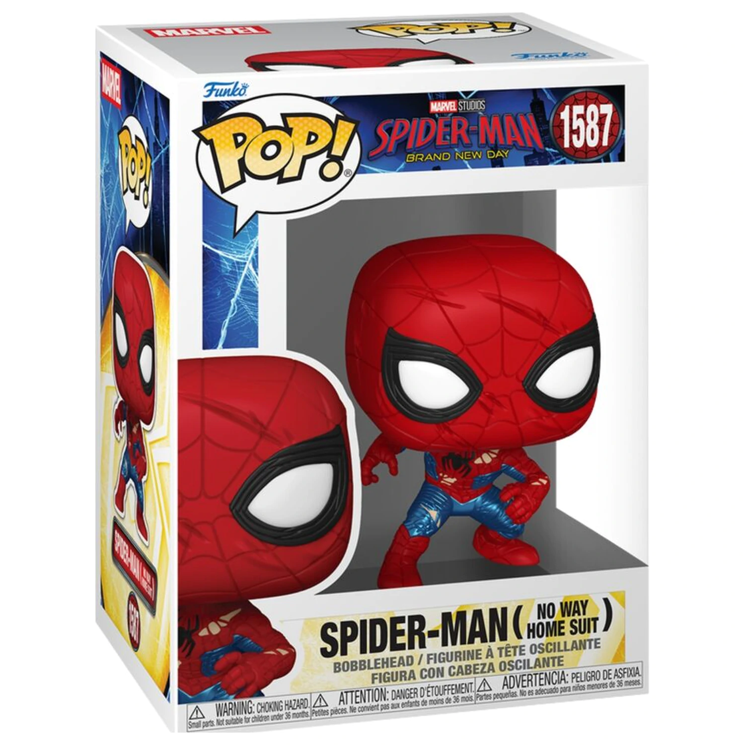 Funko POP Figur Marvel Spider-Man Brand New Day Spider-Man No Way Home Suit Produktfoto