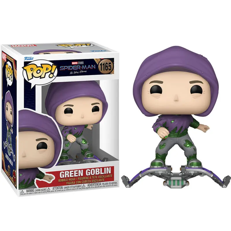 Spider-Man: No Way Home POP! Marvel Vinyl Figur Green Goblin 9 cm Produktfoto