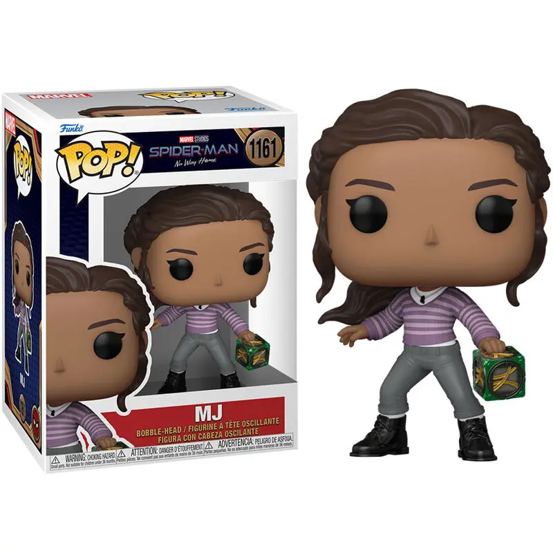 Spider-Man: No Way Home POP! Marvel Vinyl Figur MJ 9 cm Produktfoto