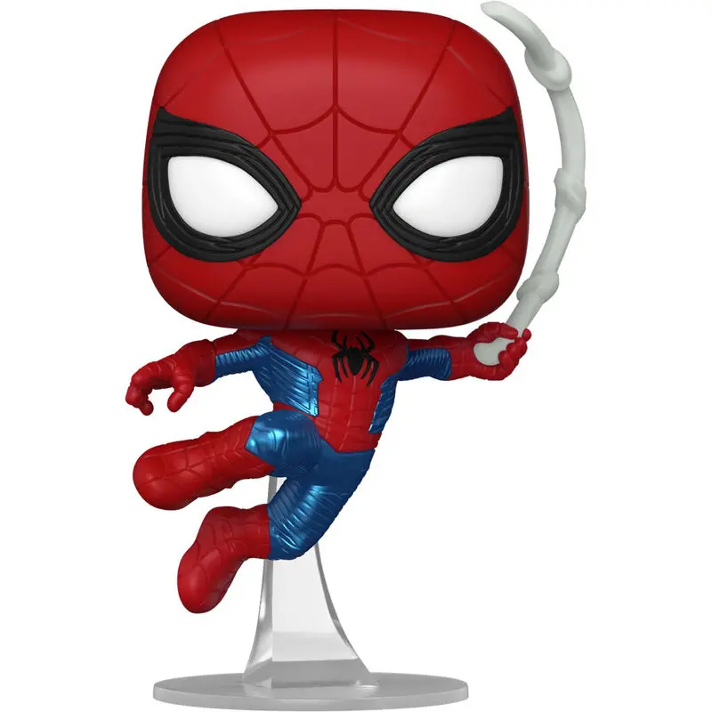 Spider-Man: No Way Home POP! Marvel Vinyl Figur Spider-Man Finale suit 9 cm termékfotó