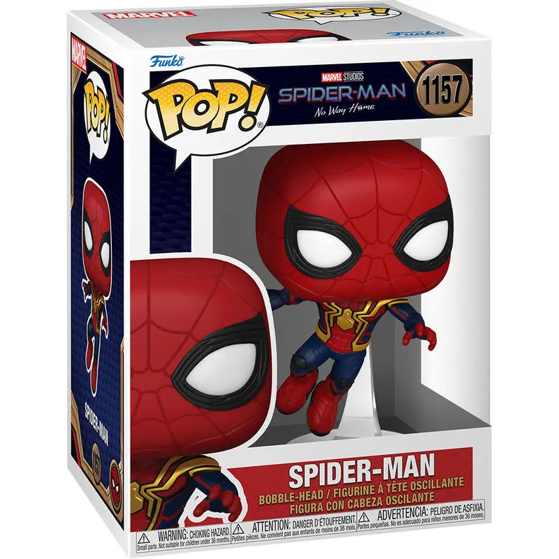 Spider-Man: No Way Home POP! Marvel Vinyl Figur Spider-Man Swing 9 cm termékfotó