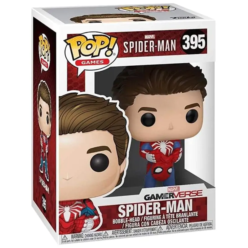 Funko POP Figur Marvel Spider-Man unmasked Spider-Man Produktfoto