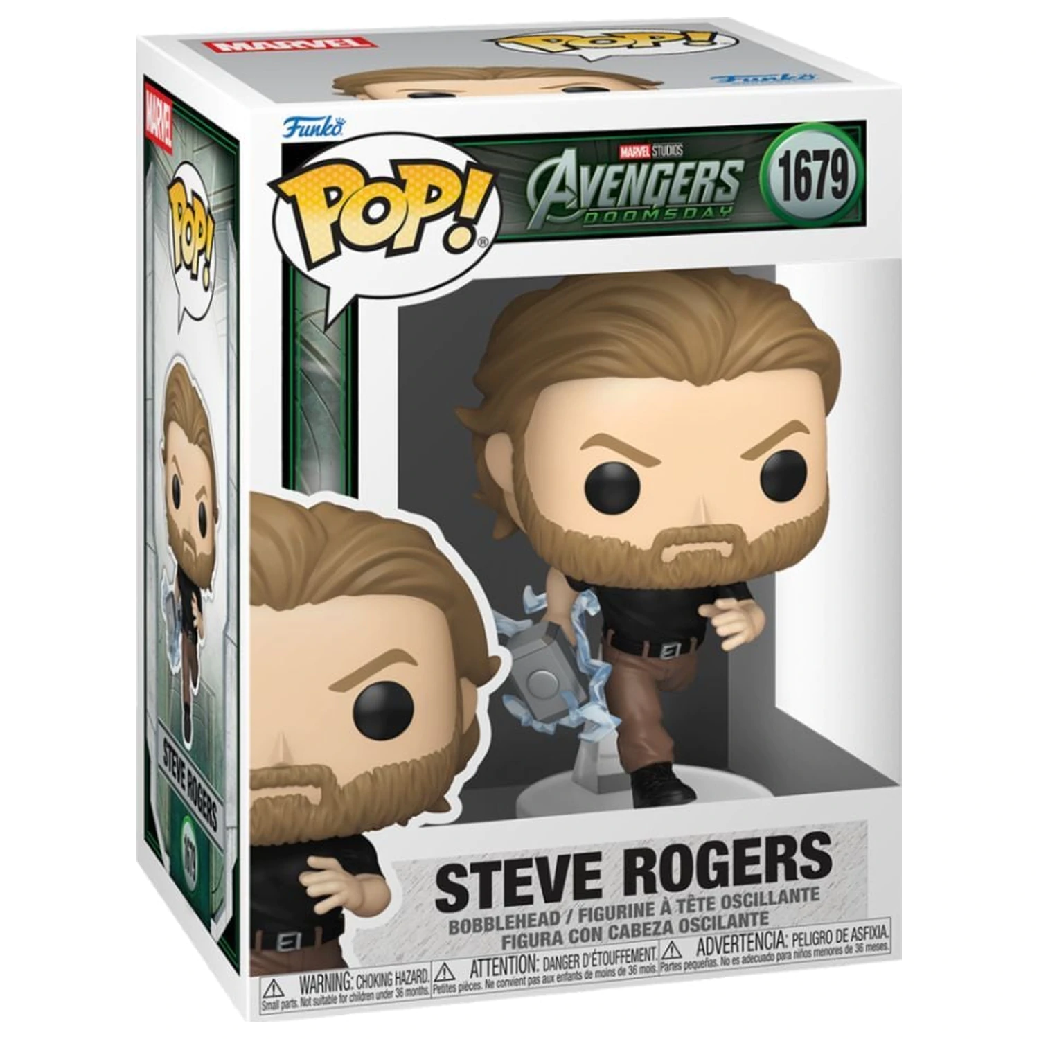 Funko POP Figur Marvel Studios Avengers Doomsday Steve Rogers Produktfoto