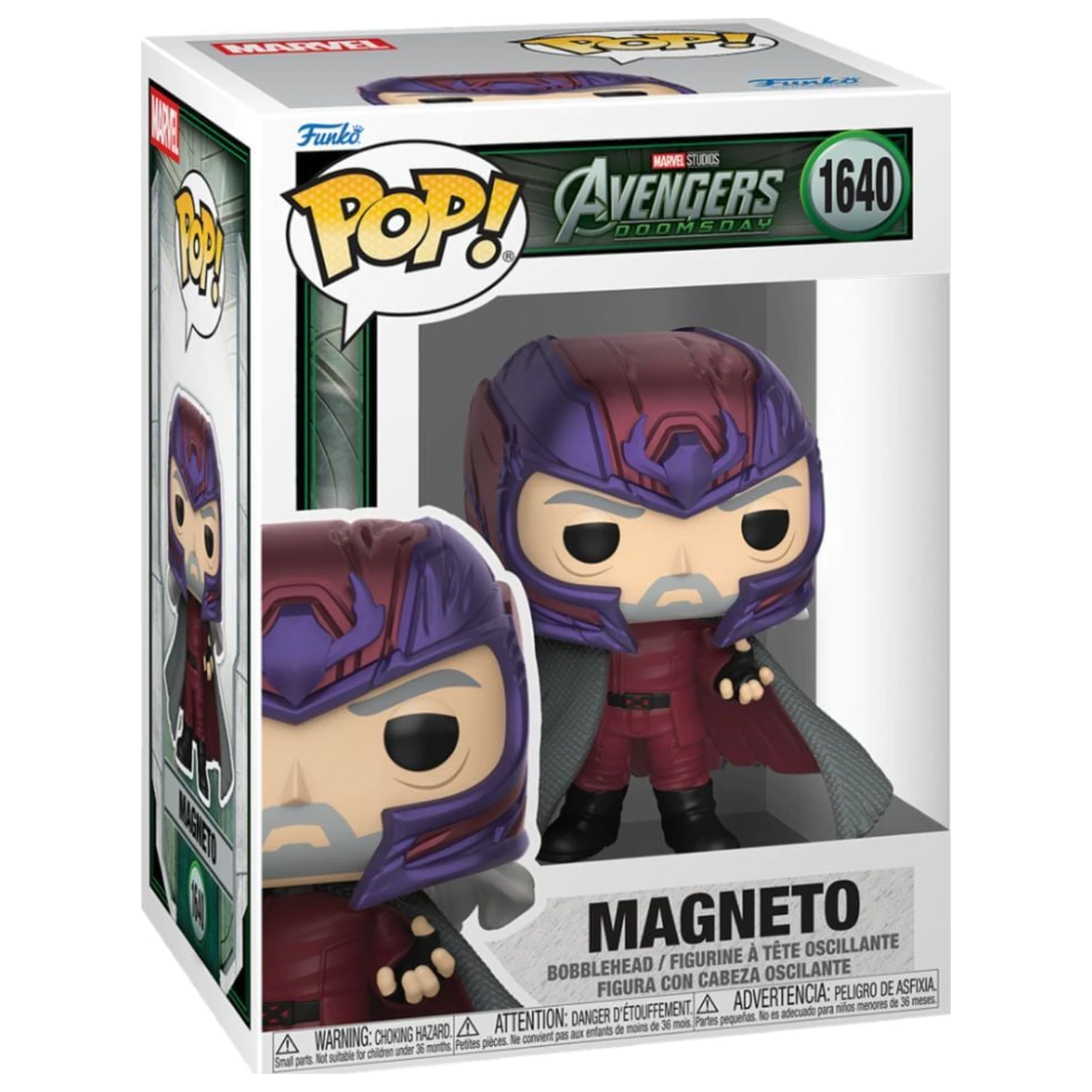 Funko POP Figur Marvel Studios Avengers Doomsday Magneto Produktfoto