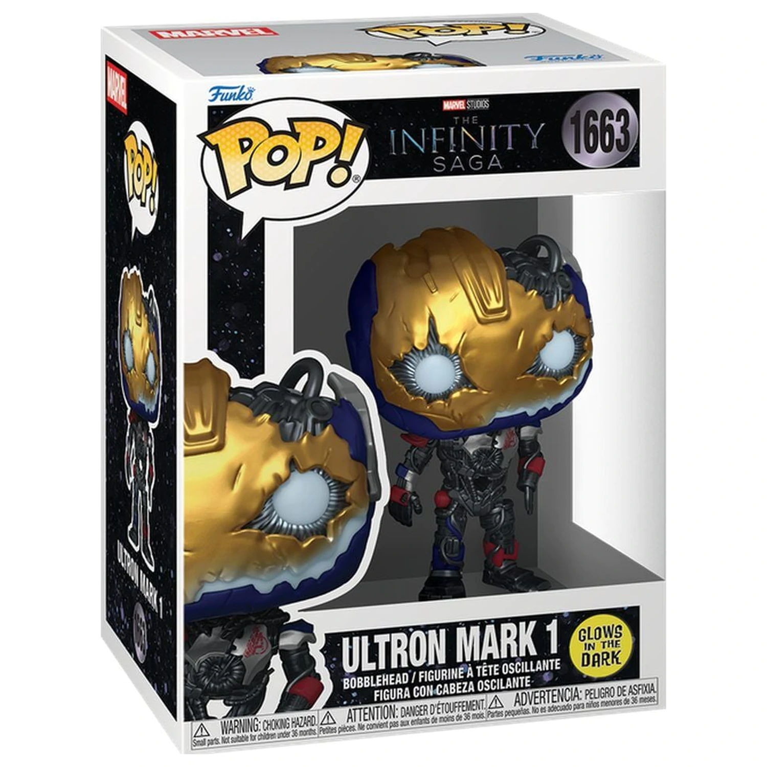 Funko POP Figur Marvel Studios The Infinity Saga Ultron Mark 1 Produktfoto
