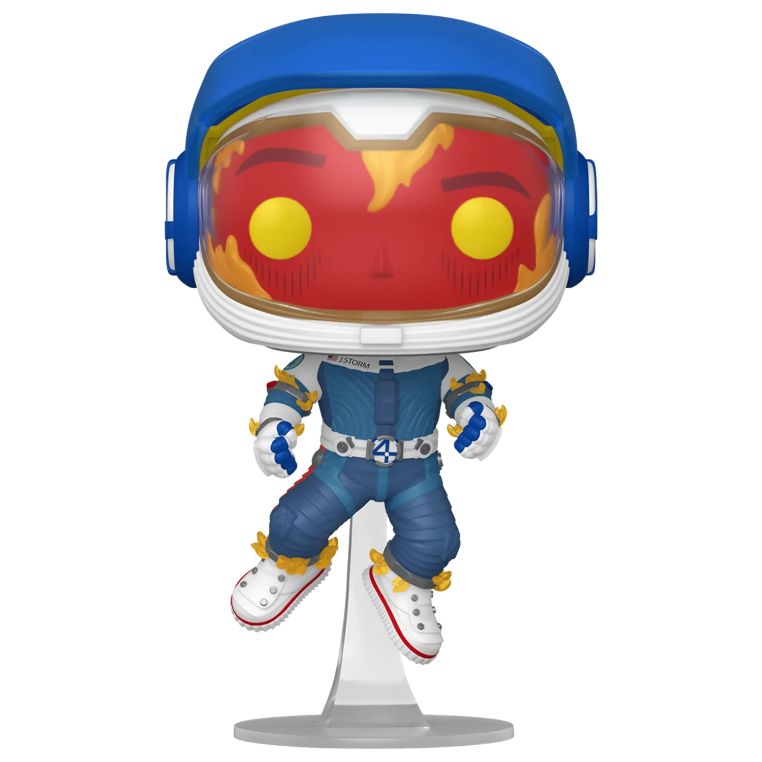 Funko POP Figur Marvel The Fantastic 4 Human Torch Produktfoto