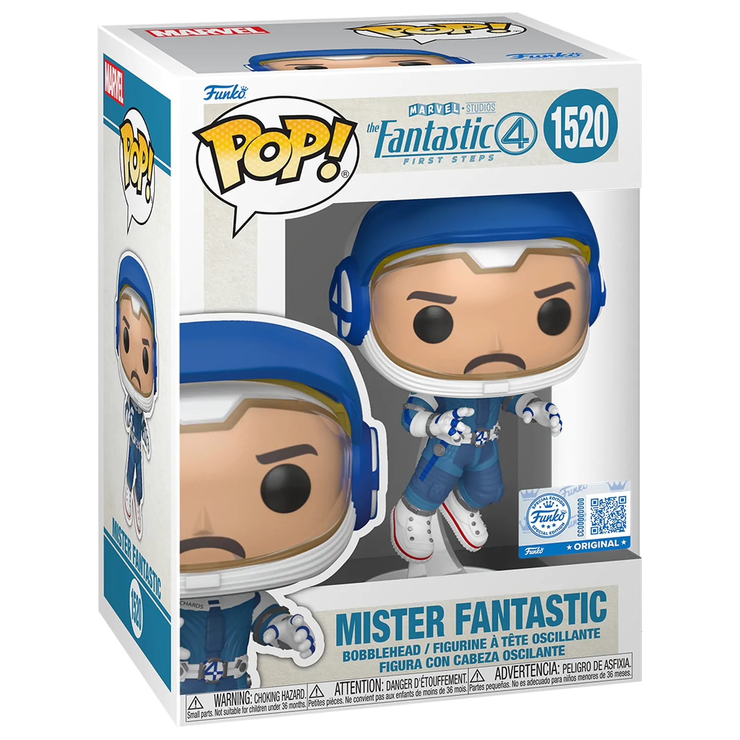 Funko POP Figur Marvel The Fantastic 4 Mister Fantastic Produktfoto
