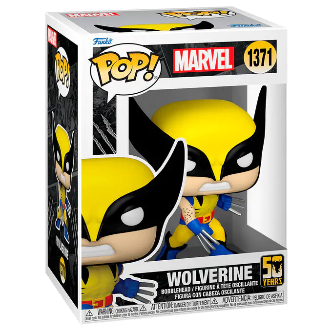 Funko POP Figur Marvel Wolverine 50th Anniversary - Wolverine Classic Suit termékfotó