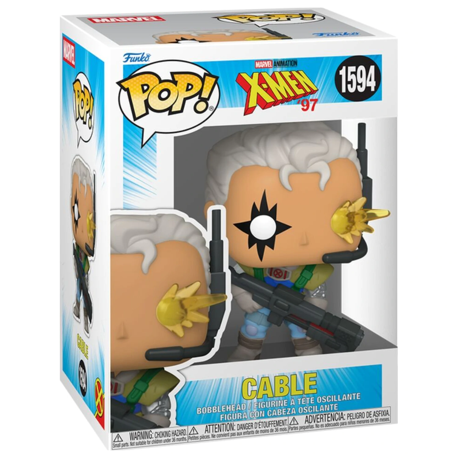 Funko POP! Figur Marvel X-Men '97 Serie 3 Cable X-Corp Produktfoto