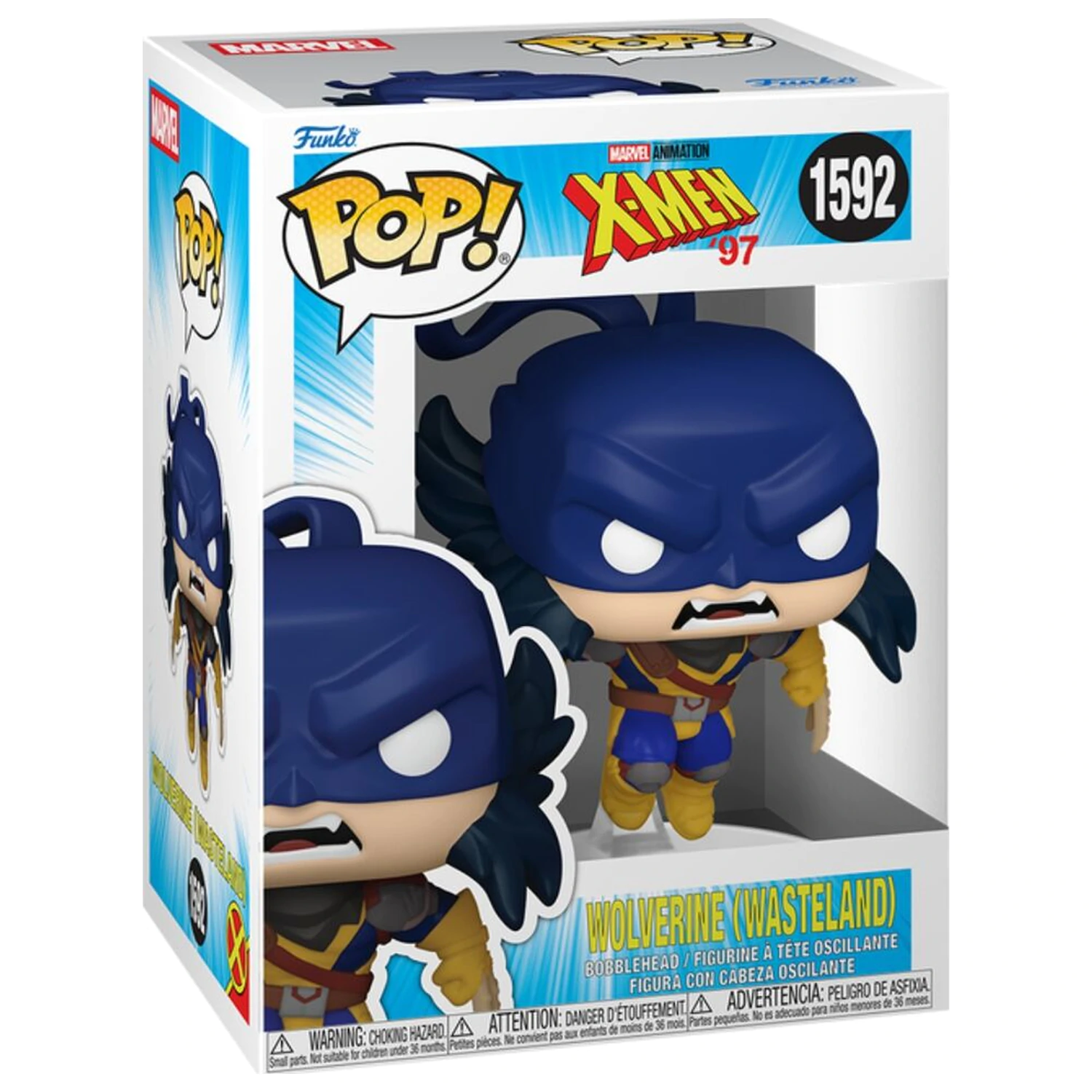 Funko POP Figur Marvel X-Men '97 Serie 3 Wolverine Wasteland Produktfoto