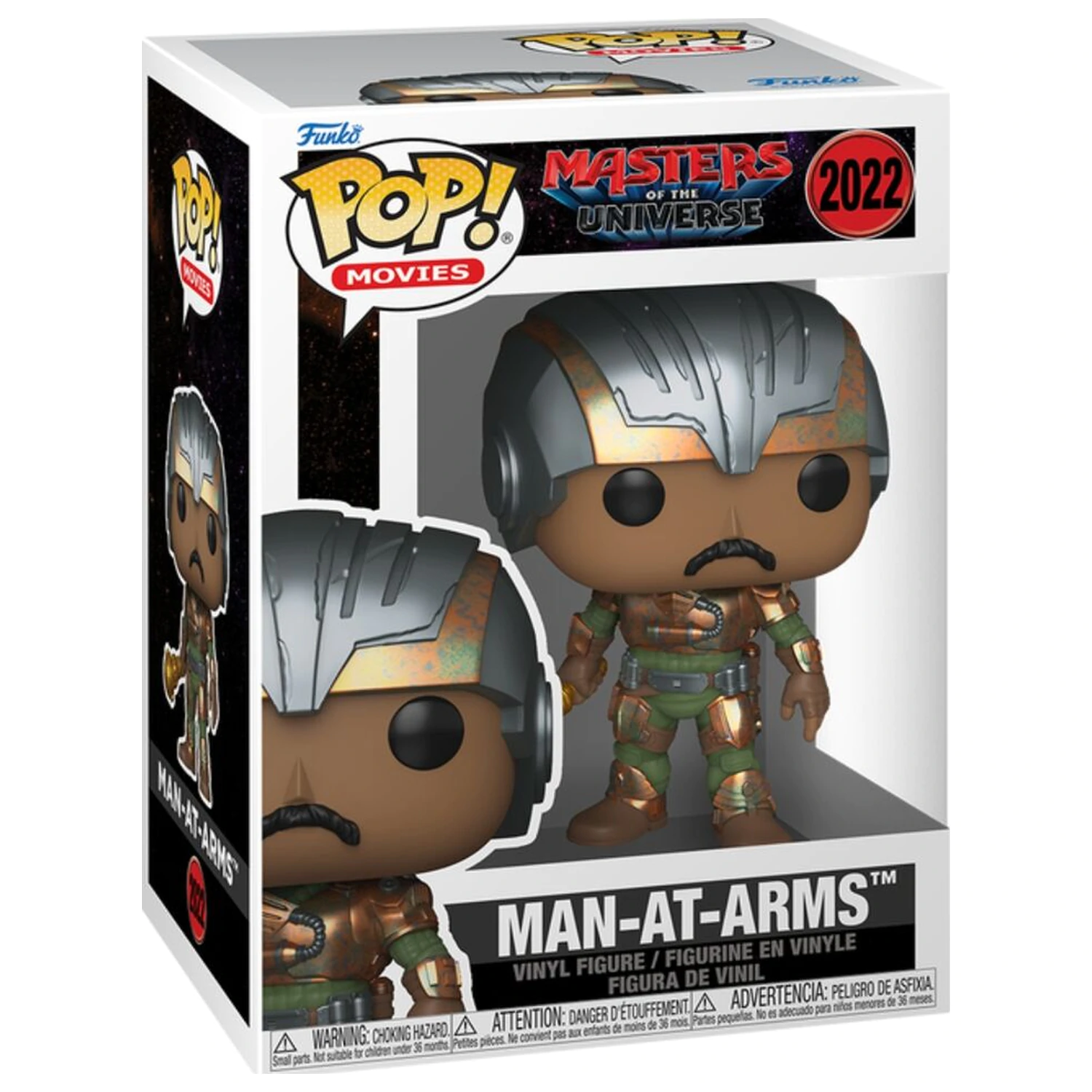 Funko POP Figur Masters of the Universe Man-At-Arms Live Action Produktfoto