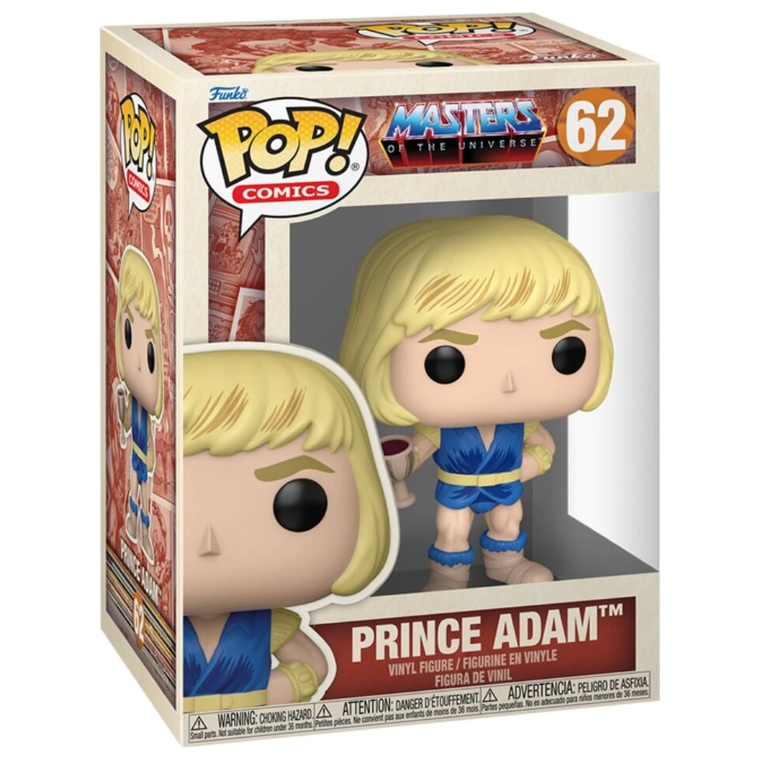Funko POP Figur Masters of the Universe Prince Adam Produktfoto