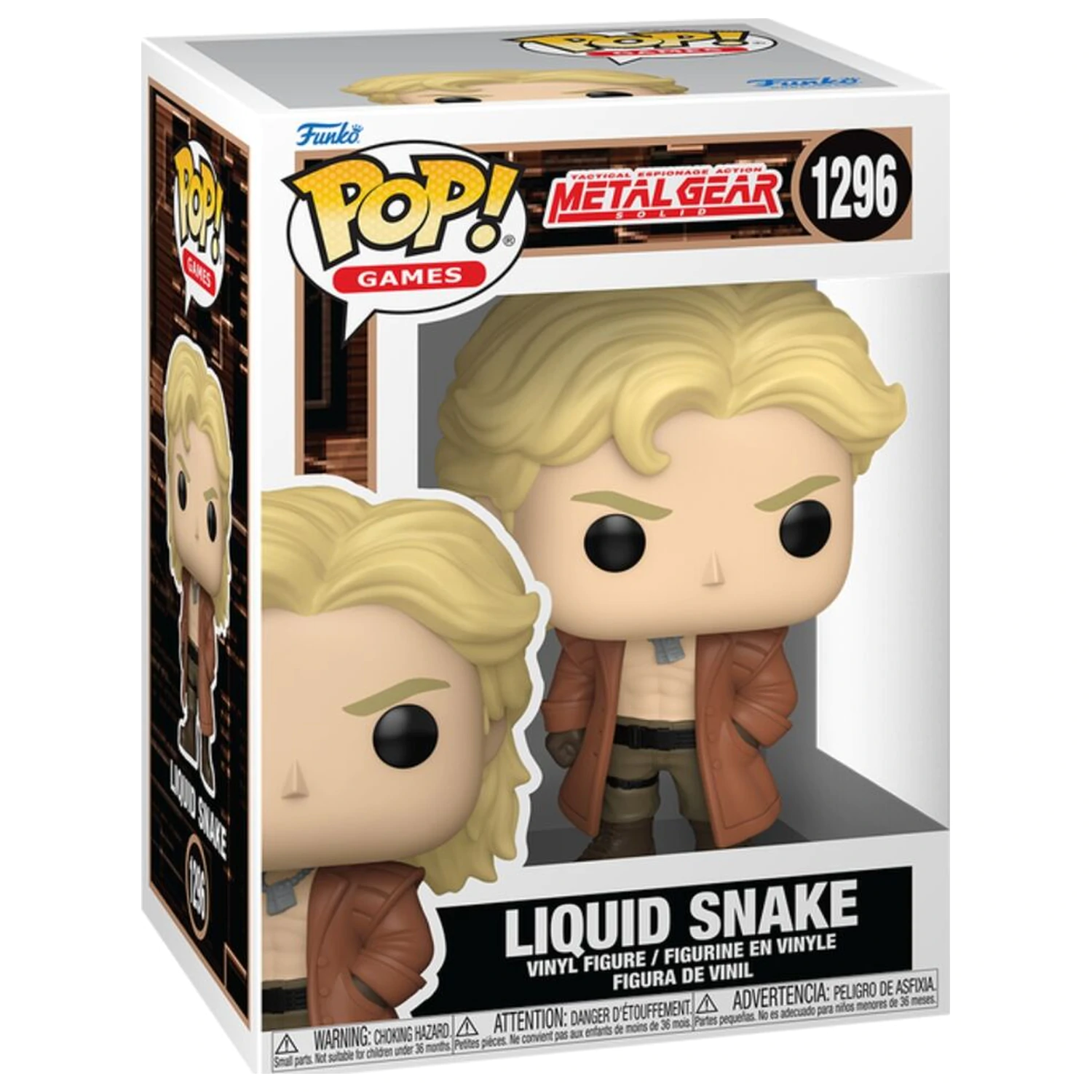 Funko POP Figur Metal Gear Solid - Liquid Snake Produktfoto