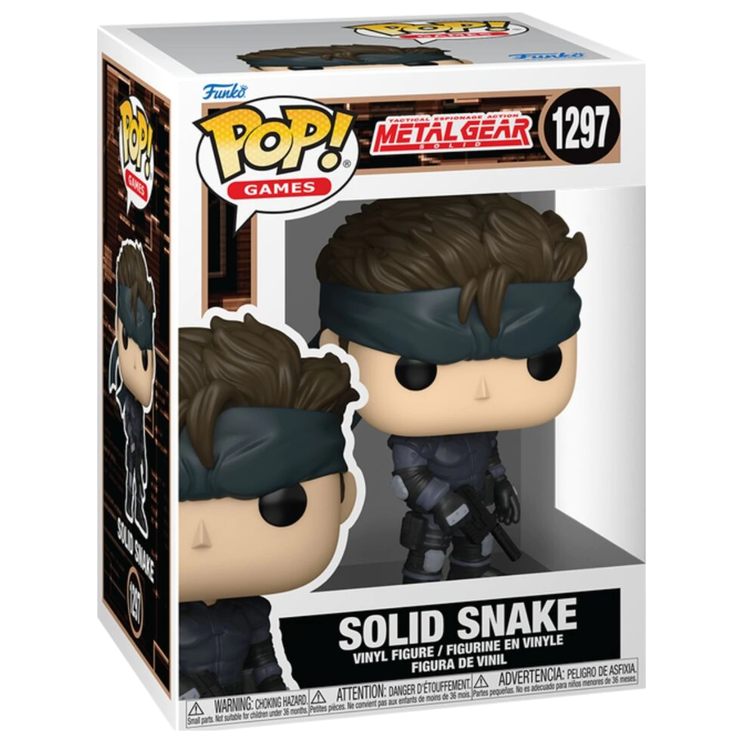 Funko POP Figur Metal Gear Solid - Solid Snake Produktfoto