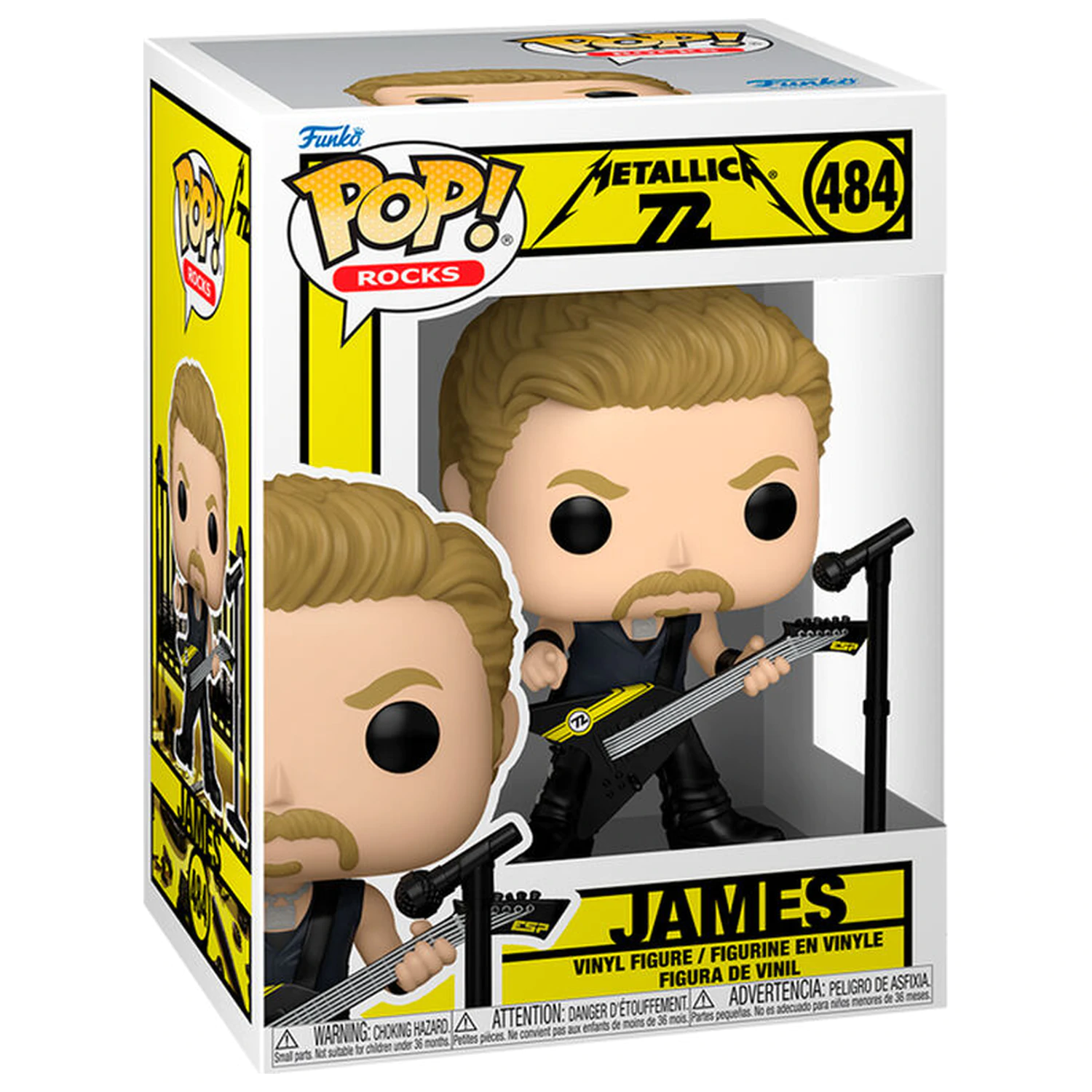 Funko POP Figur Metallica 72 James Produktfoto