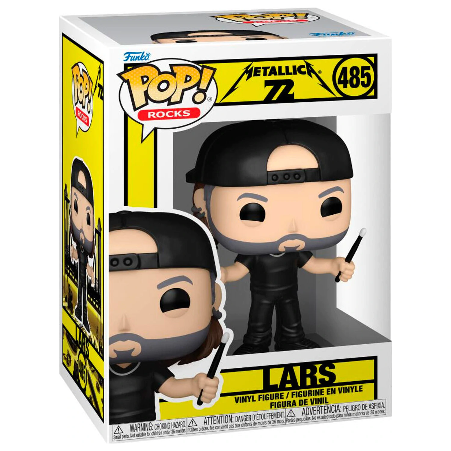 Funko POP Figur Metallica 72 Lars Produktfoto