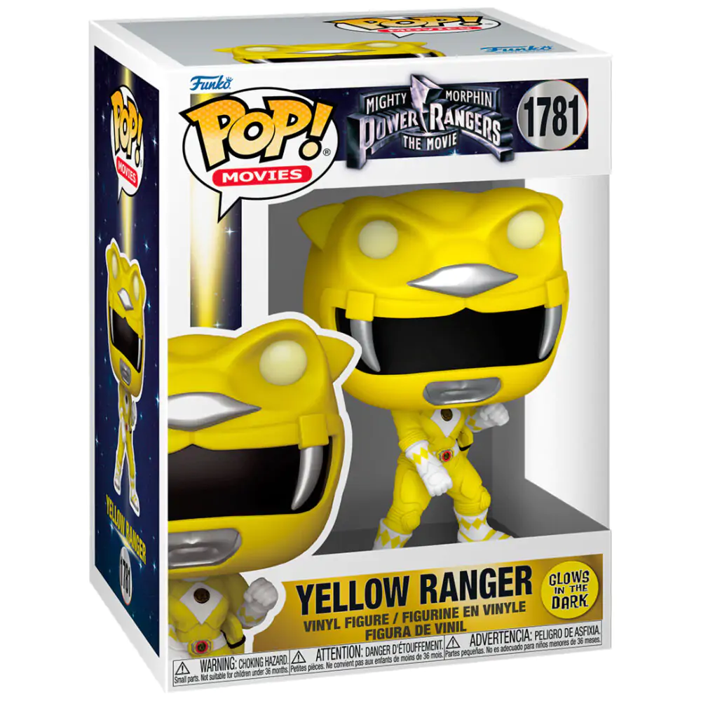 Funko POP Figur Mighty Morphin Power Rangers Yellow Ranger Produktfoto