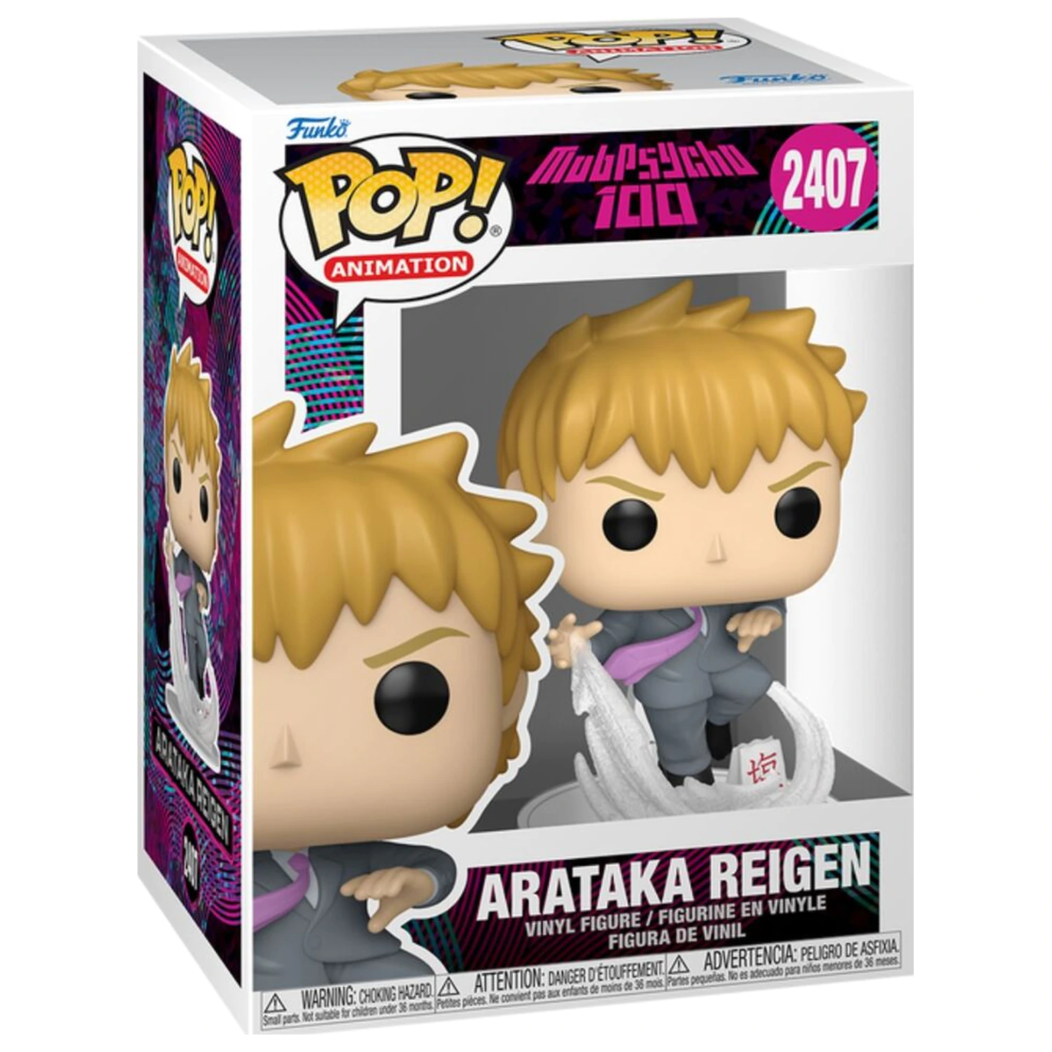 Funko POP Figur Mob Psycho 100 Arataka Reigen Produktfoto