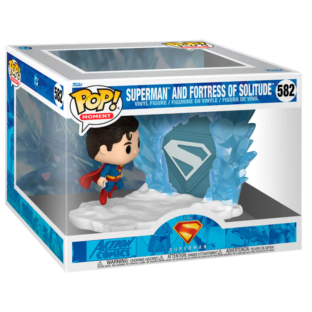 Funko POP Figur Moment DC Comics Superman - Superman und Festung der Einsamkeit Produktfoto