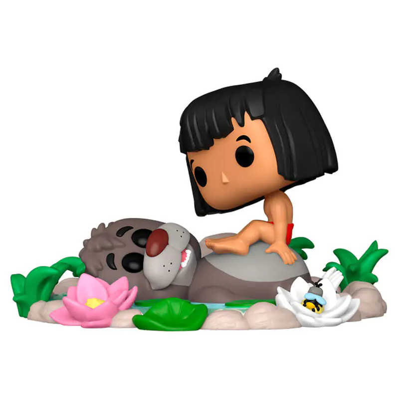 Funko POP Figur Moment Disney El Libro de la Selva Baloo & Mowgli termékfotó