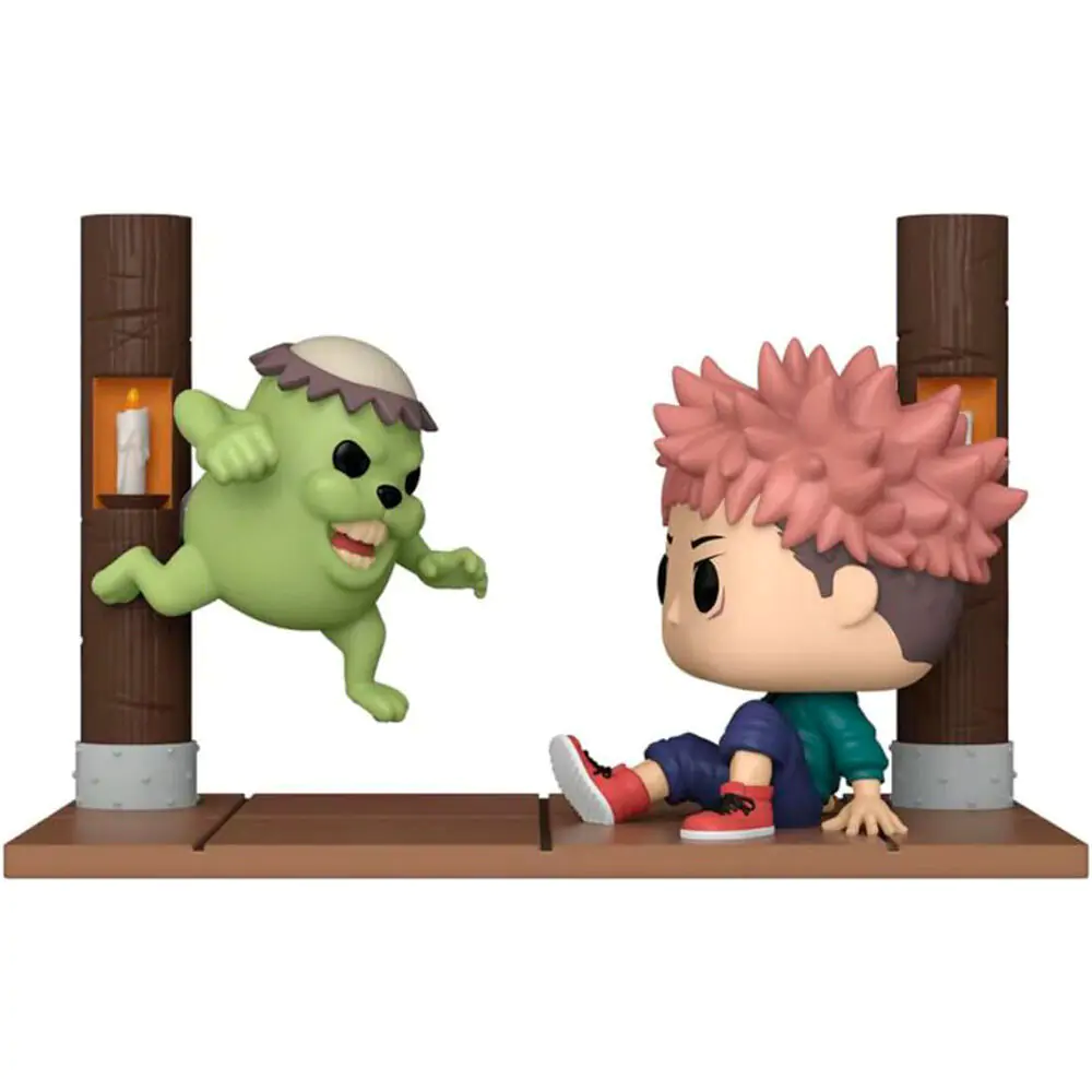 Funko POP Figur Moment Jujutsu Kaisen Yuji Itadori with Cursed Puppe Exclusive termékfotó