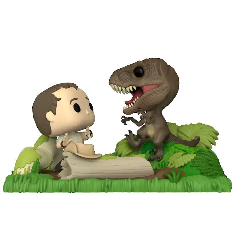 POP Figur Moment Jurassic Park Muldoon Raptor Hunt Exclusive Produktfoto