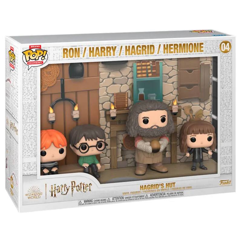 Harry Potter POP Moments Deluxe Vinyl Figuren 4er-Pack Hagrid's Hut 9 cm termékfotó