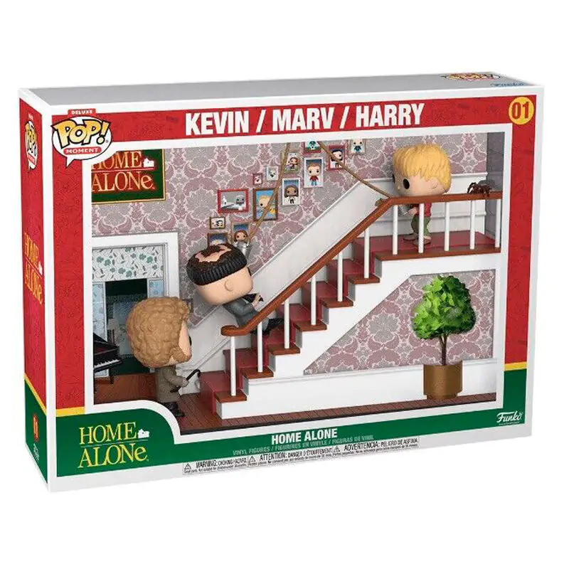 Funko POP Figur Moments Deluxe Home Alone Staircase Produktfoto
